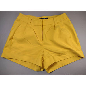 7th Avenue Design Studio New York and Company Women's Yellow Shorts Size 6